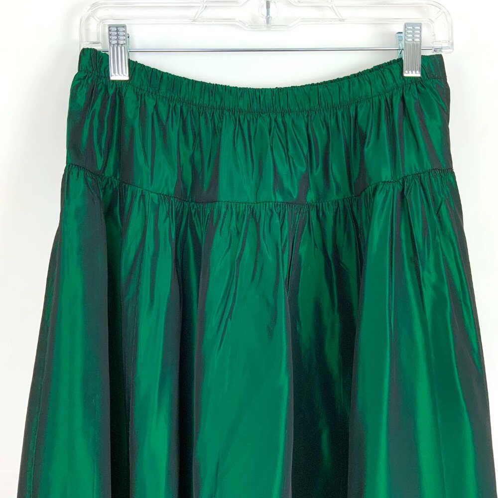 Elegant Green Women's Skirt - Picture 4 of 16